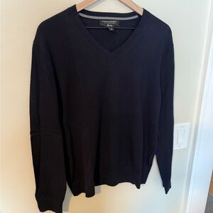 Banana Republic Navy Men's Sweater Merino Wool